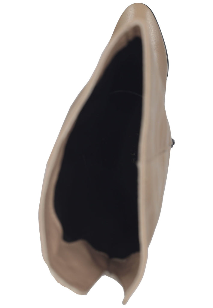 Scapa Stiefel Leder Beige