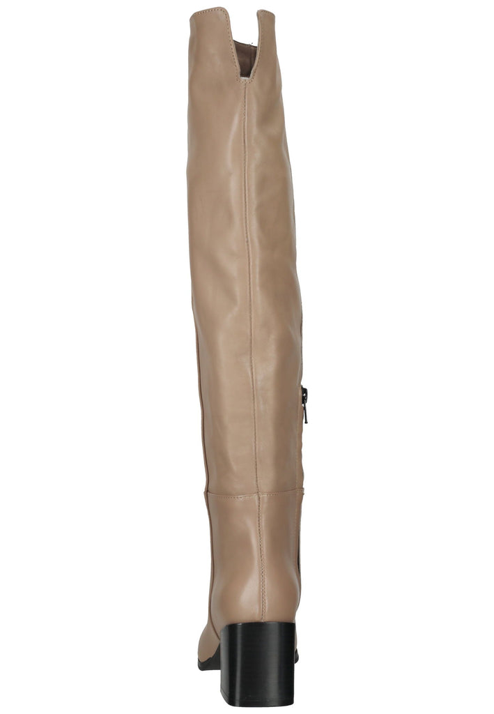 Scapa Stiefel Leder Beige