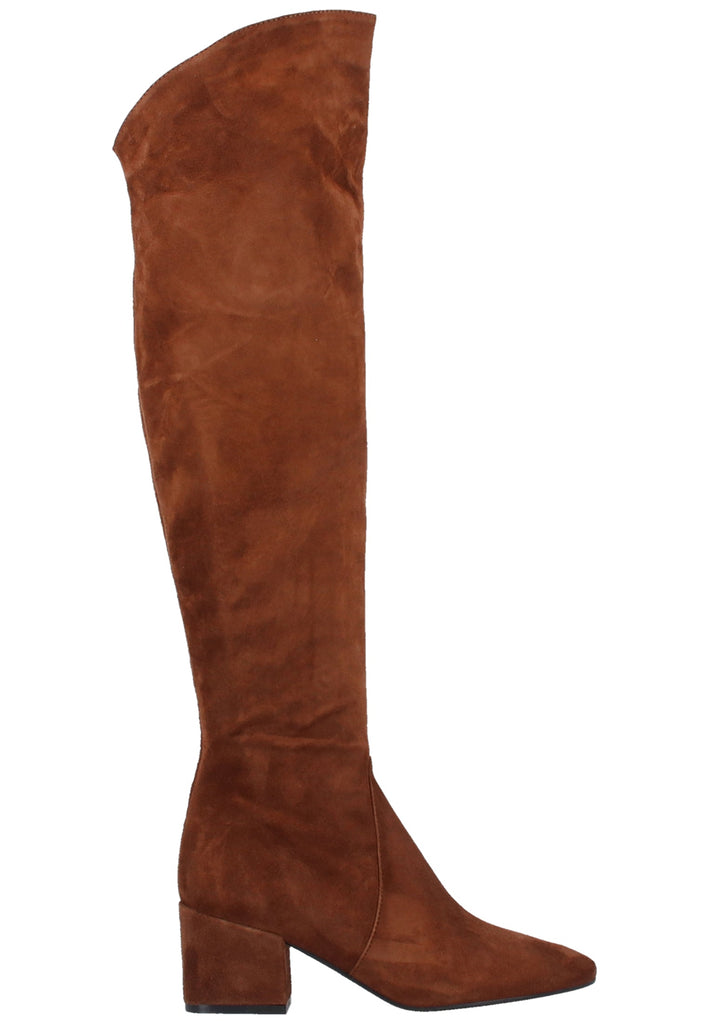 Scapa Stiefel Veloursleder Braun