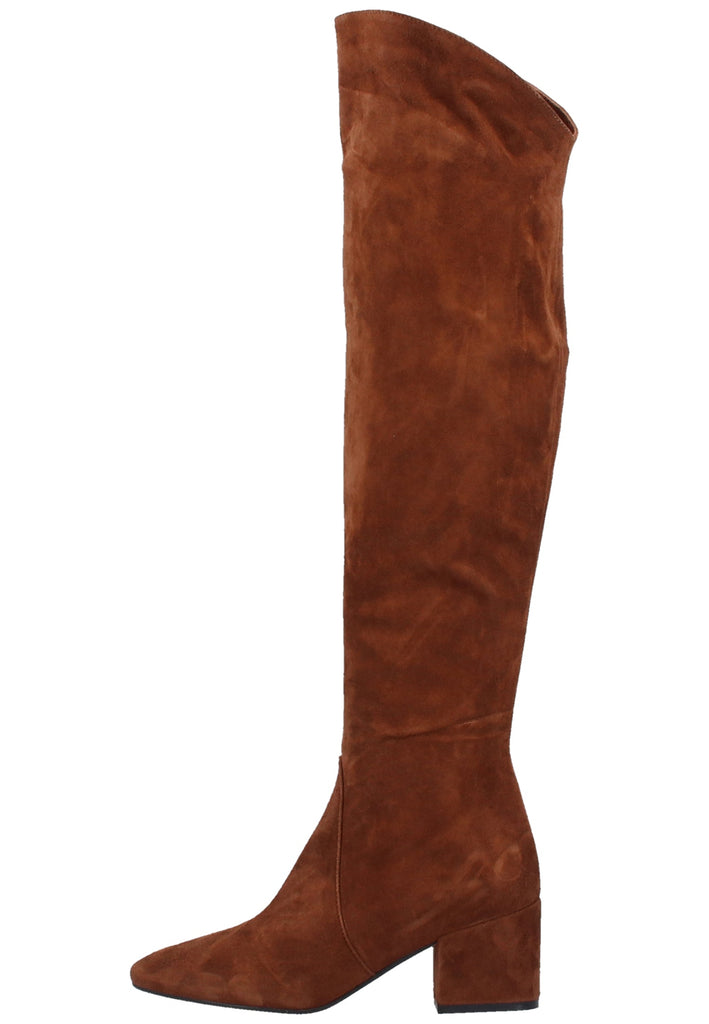 Scapa Stiefel Veloursleder Braun