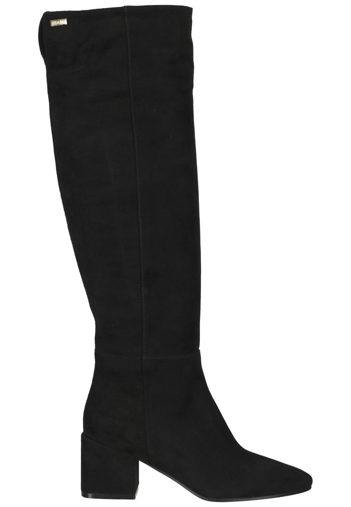 Scapa Stiefel Veloursleder Schwarz