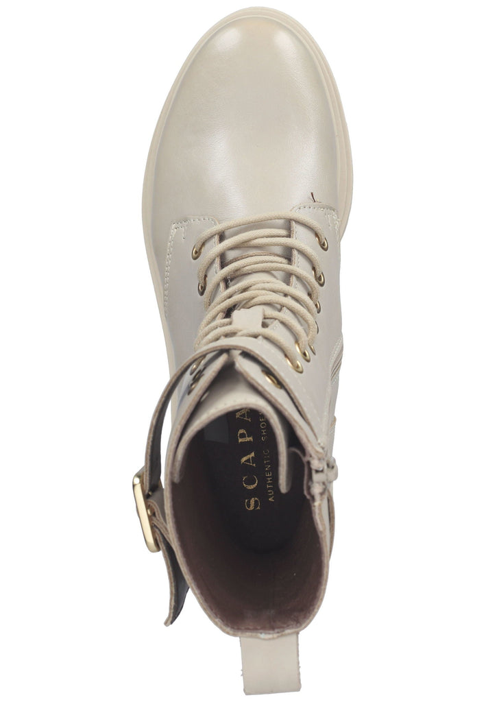 Scapa Stiefelette Leder Beige
