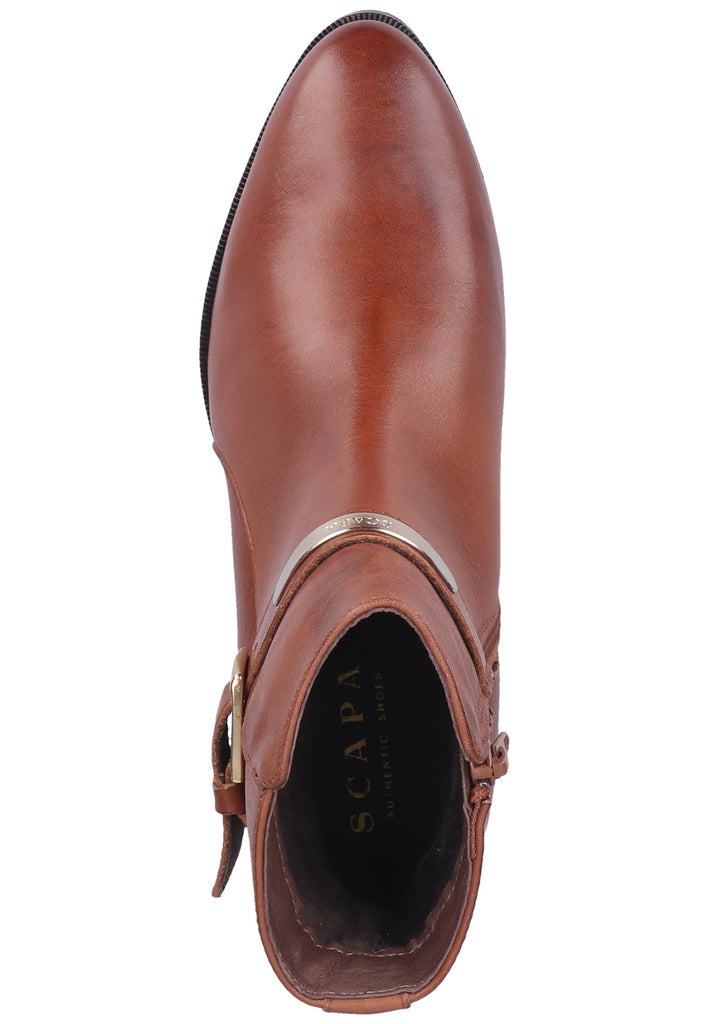 Scapa Stiefelette Leder Braun Warmfutter
