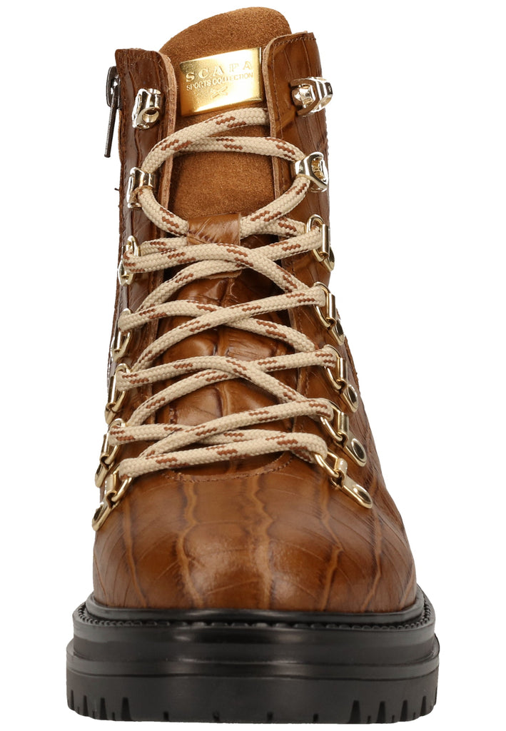 Scapa Stiefelette Leder Cuoio