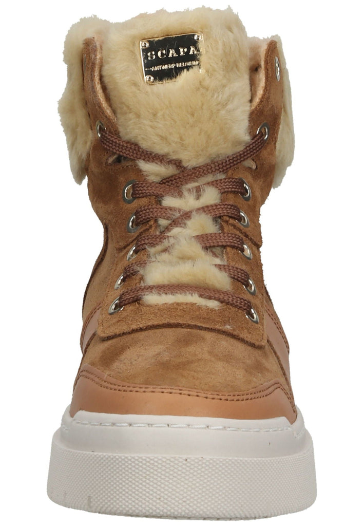 Scapa Stiefelette Leder/Fell Cuoio Warmfutter