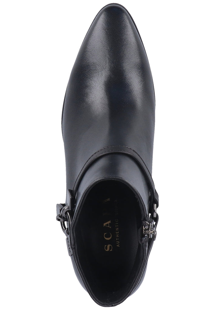 Scapa Stiefelette Leder Schwarz