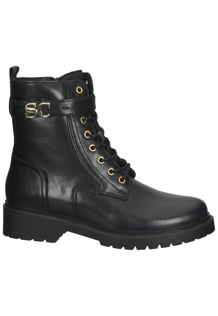 Scapa Stiefelette Leder Schwarz