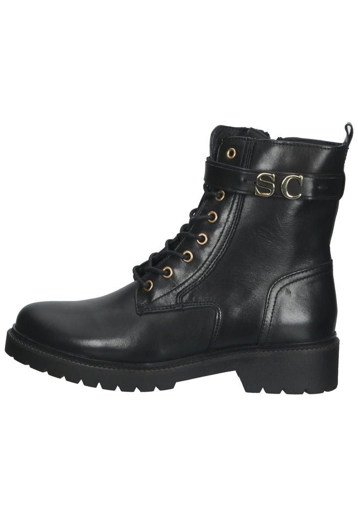 Scapa Stiefelette Leder Schwarz