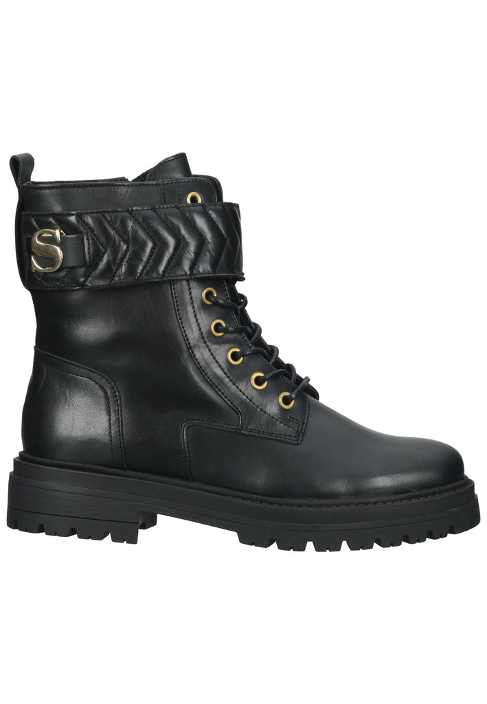 Scapa Stiefelette Leder Schwarz