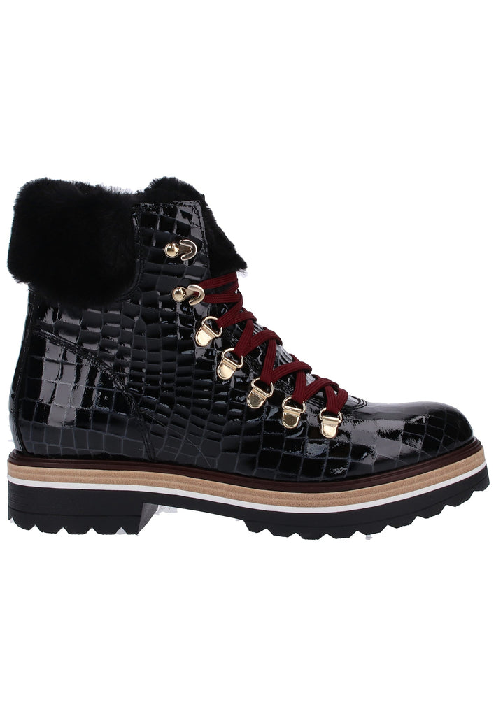 Scapa Stiefelette Leder Schwarz Warmfutter