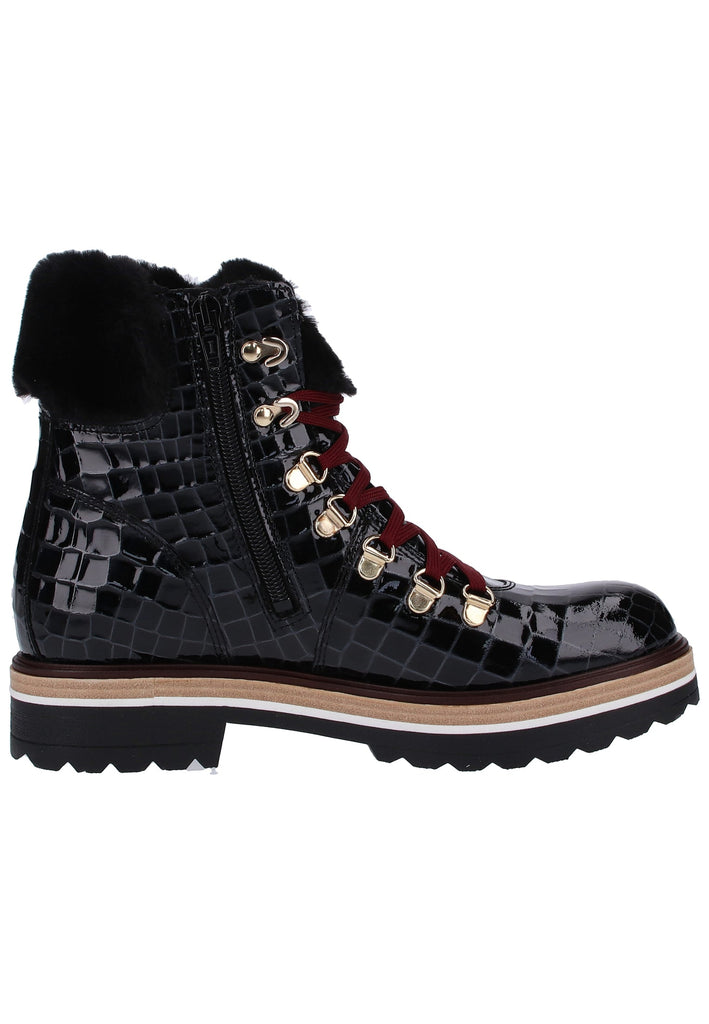 Scapa Stiefelette Leder Schwarz Warmfutter