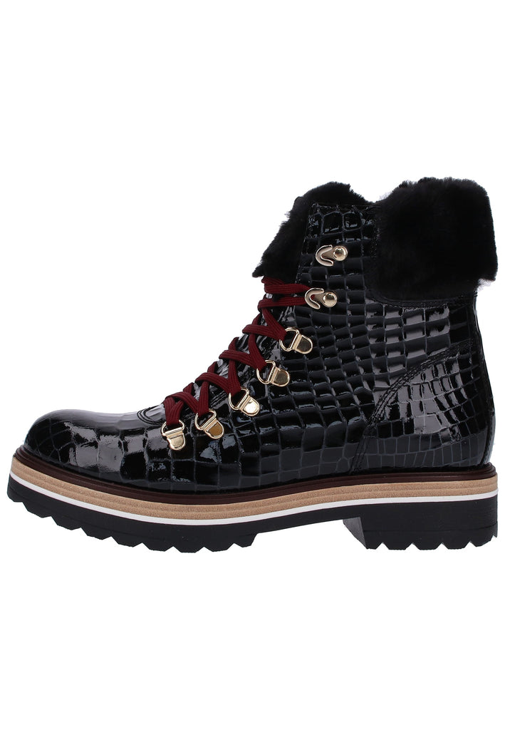 Scapa Stiefelette Leder Schwarz Warmfutter