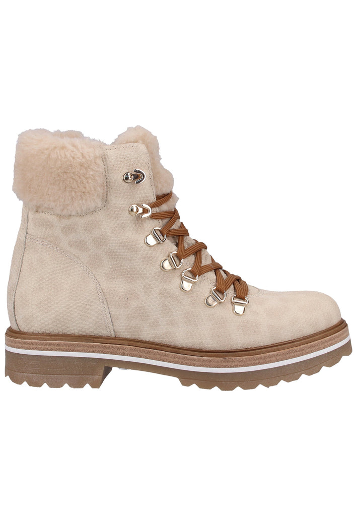 Scapa Stiefelette Leder/Textil Beige