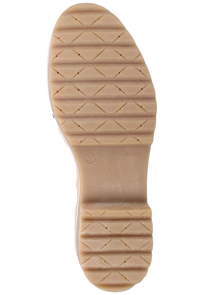 Scapa Stiefelette Leder/Textil Beige