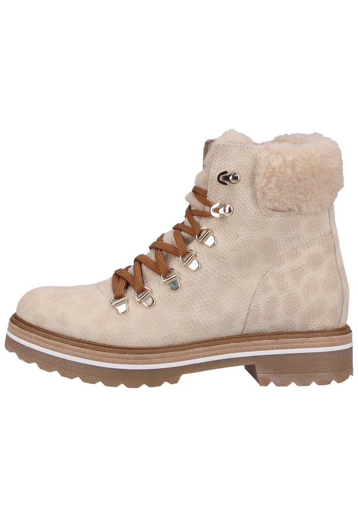 Scapa Stiefelette Leder/Textil Beige