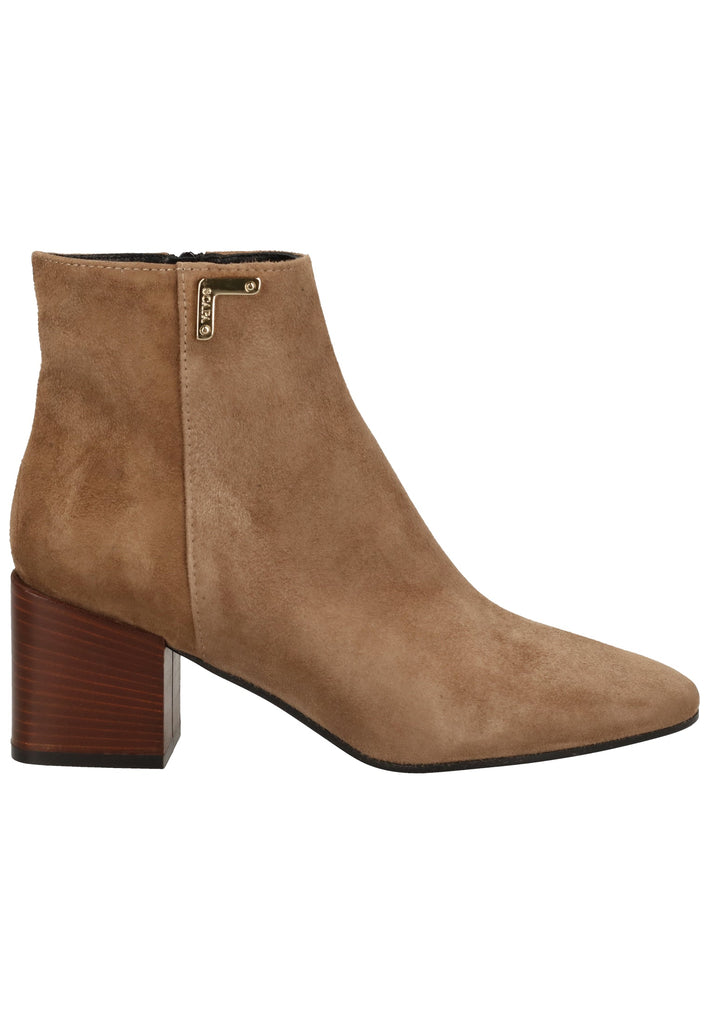 Scapa Stiefelette Veloursleder Taupe