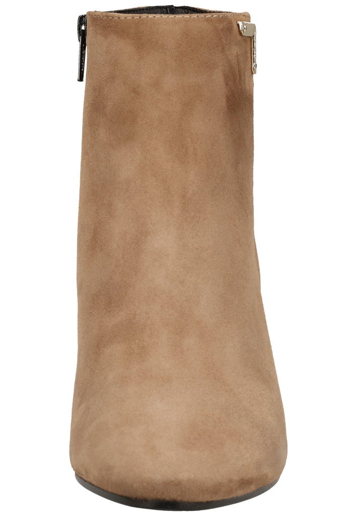 Scapa Stiefelette Veloursleder Taupe