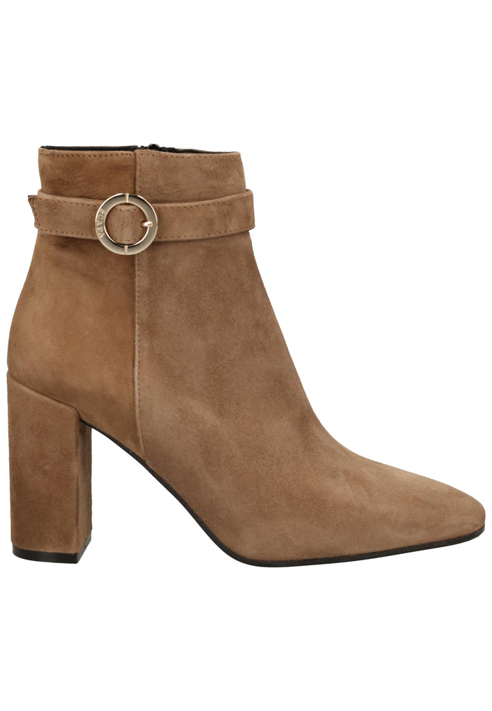 Scapa Stiefelette Veloursleder Taupe