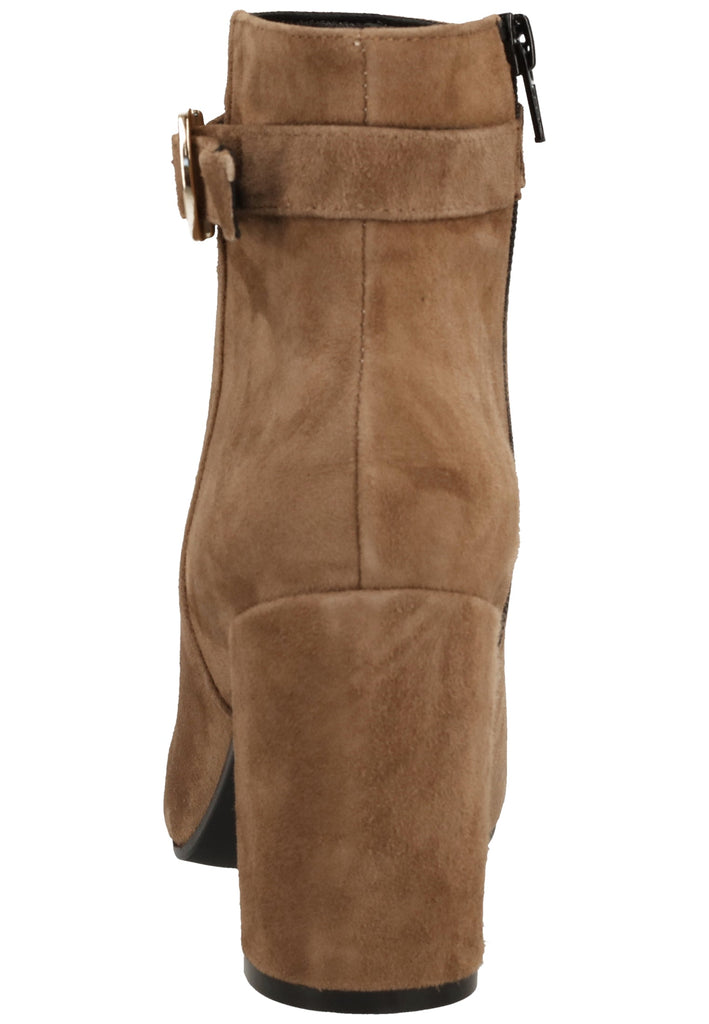 Scapa Stiefelette Veloursleder Taupe