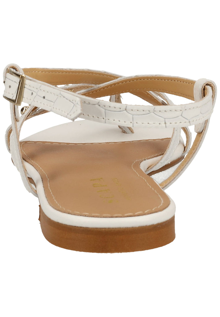 Scapa Zehensteg Leder Weiß