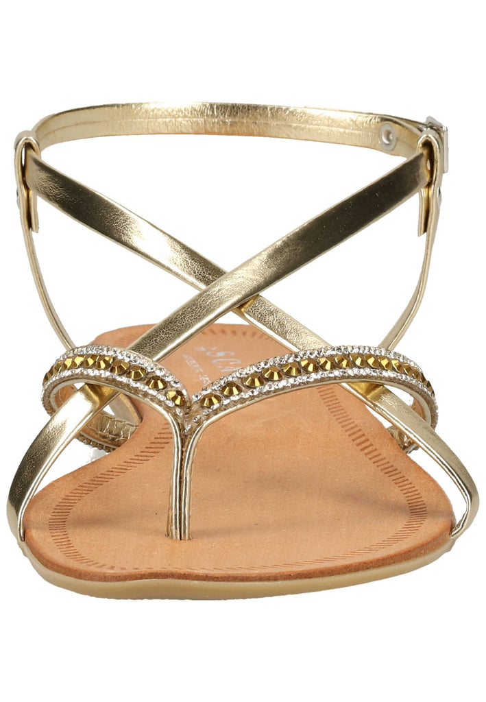 Scapa Zehensteg Lederimitat Gelb