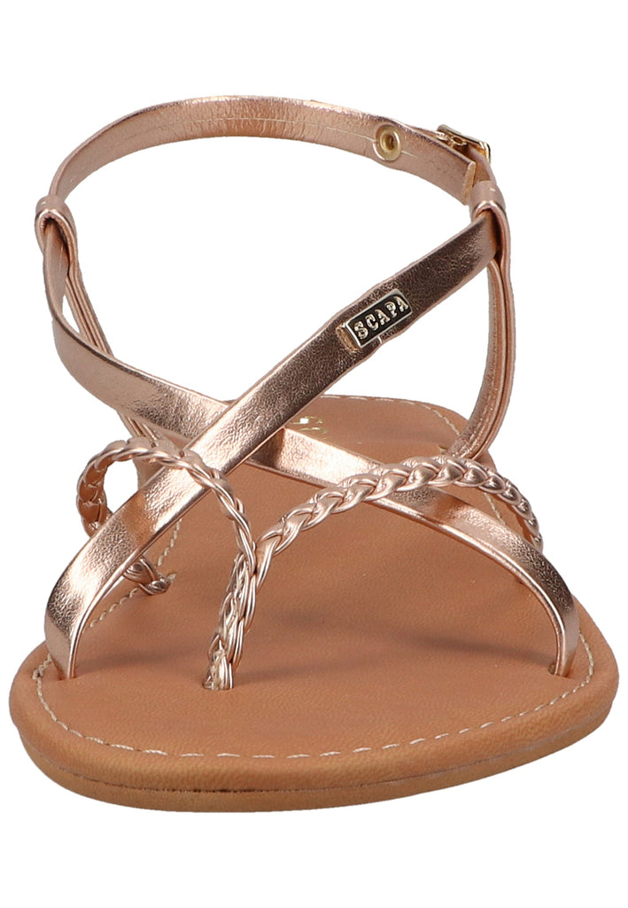 Scapa Zehensteg Lederimitat Pink