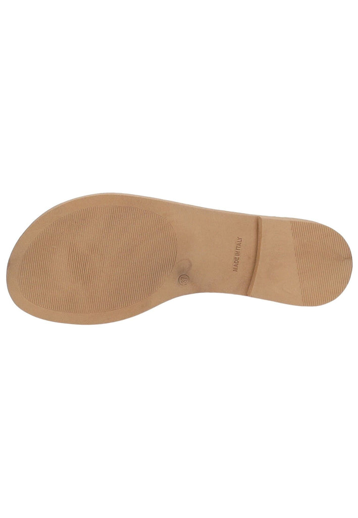 Scapa Zehensteg Lederimitat Platin