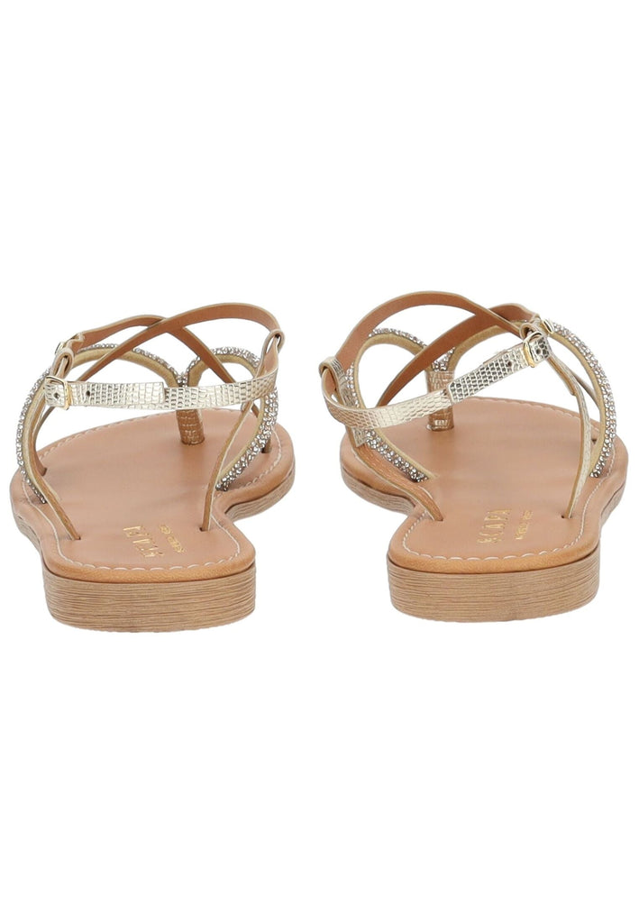 Scapa Zehensteg Lederimitat Platin