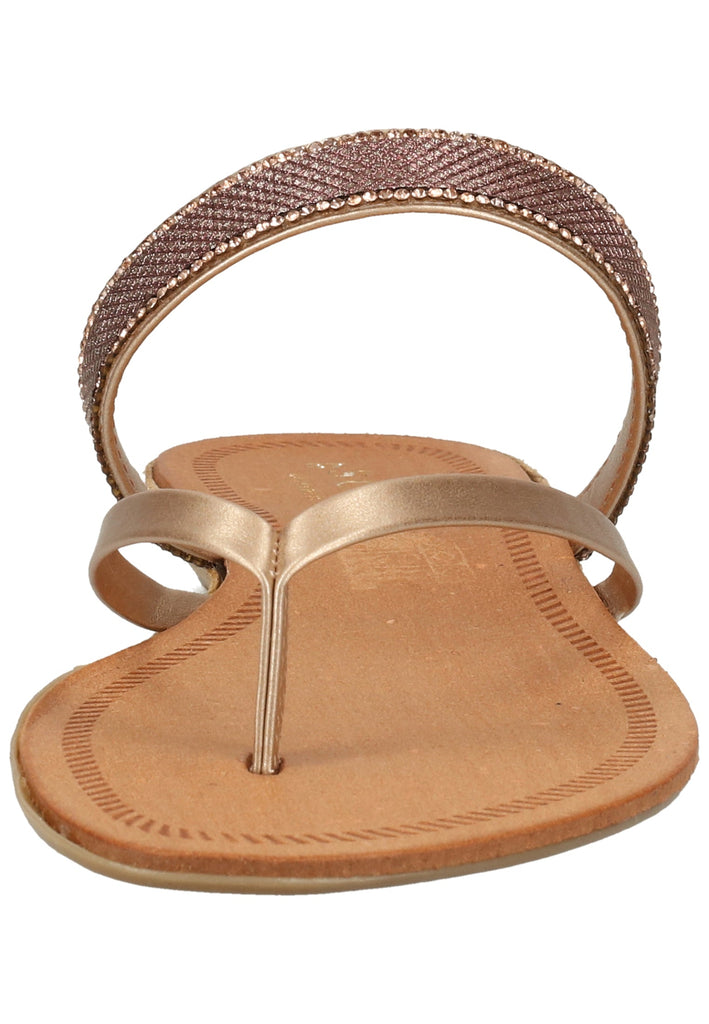 Scapa Zehensteg Lederimitat Rot