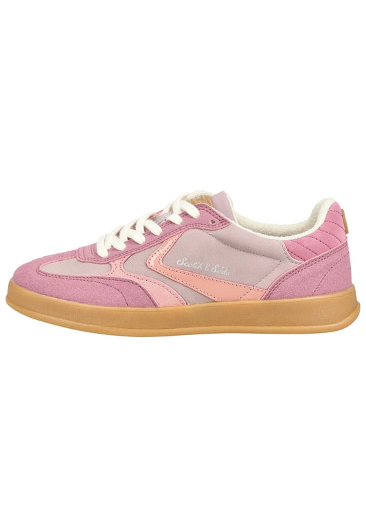SCOTCH & SODA Sneaker Lederimitat Pink
