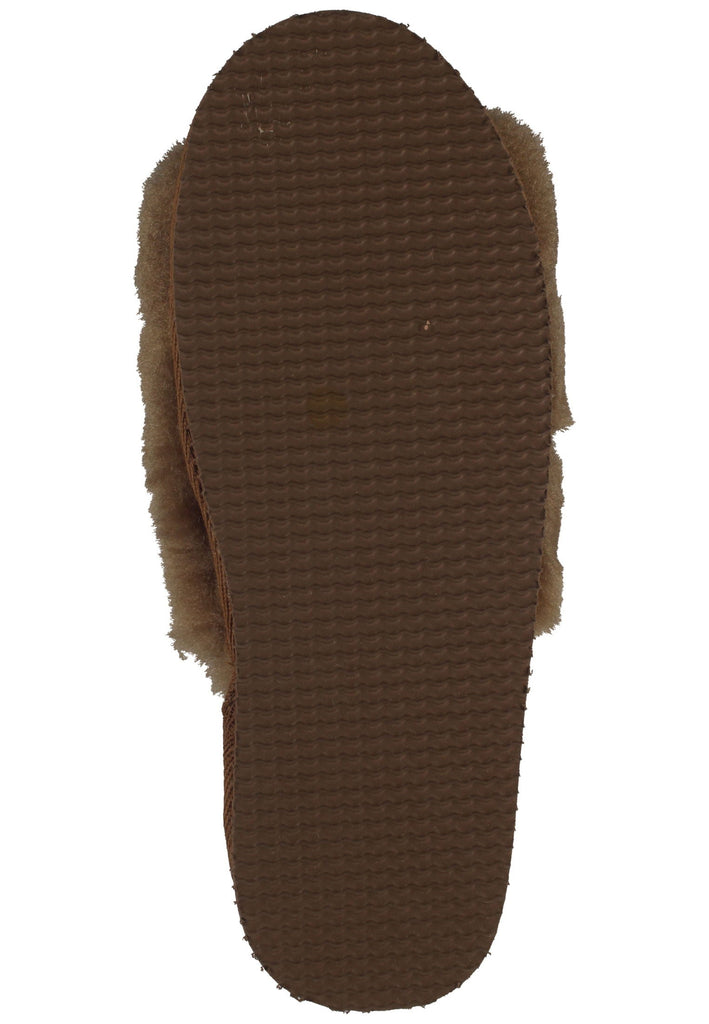 Shepherd Hausschuhe Lammfell Chestnut