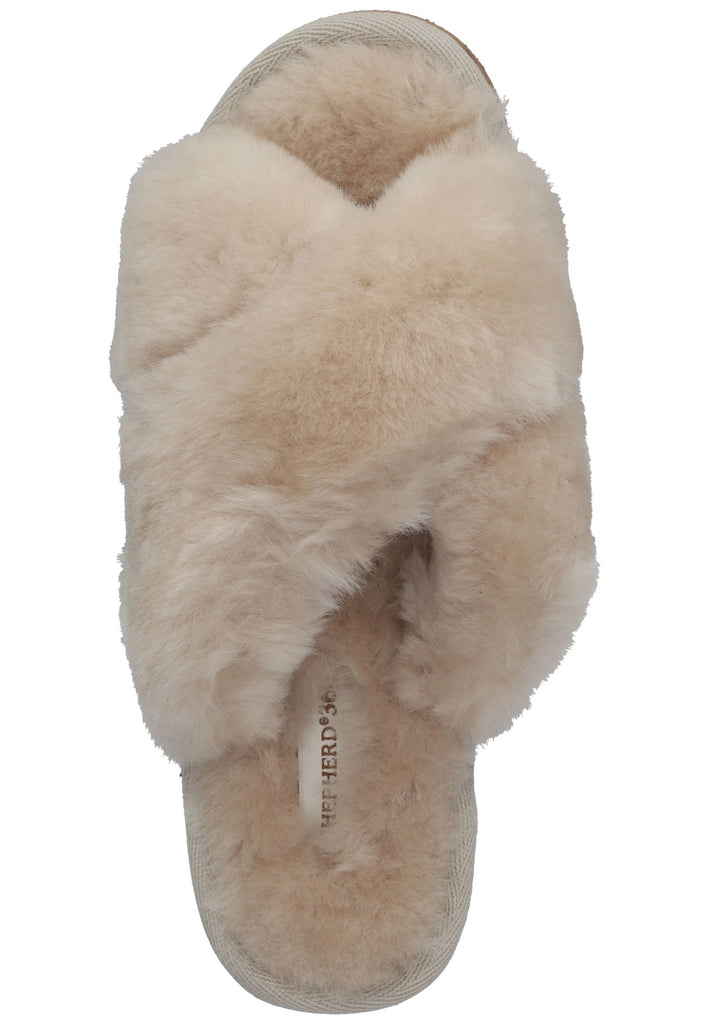 Shepherd Hausschuhe Lammfell Honey