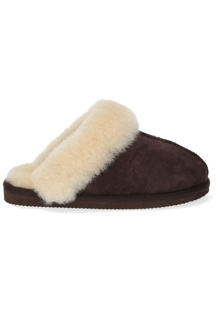 Shepherd Hausschuhe Lammfell Moro Warmfutter