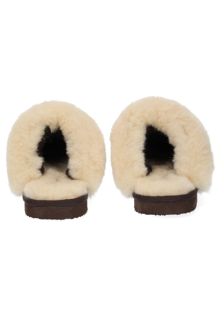 Shepherd Hausschuhe Lammfell Moro Warmfutter