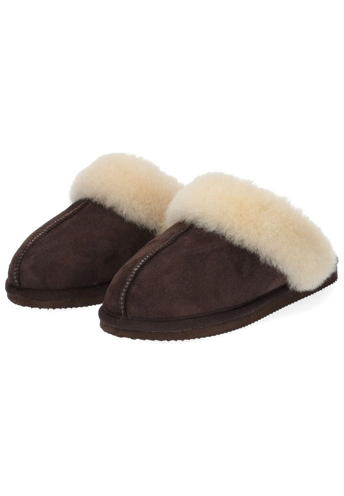 Shepherd Hausschuhe Lammfell Moro Warmfutter