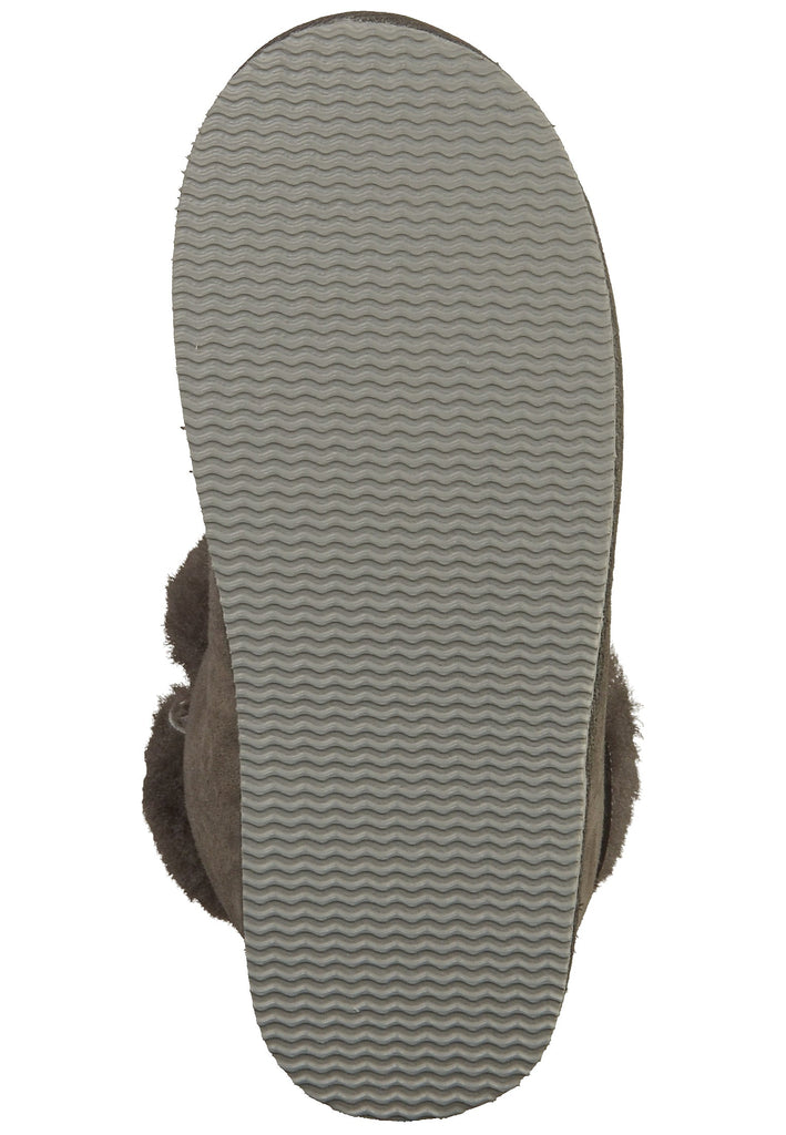 Shepherd Hausschuhe Leder Asphalt Warmfutter