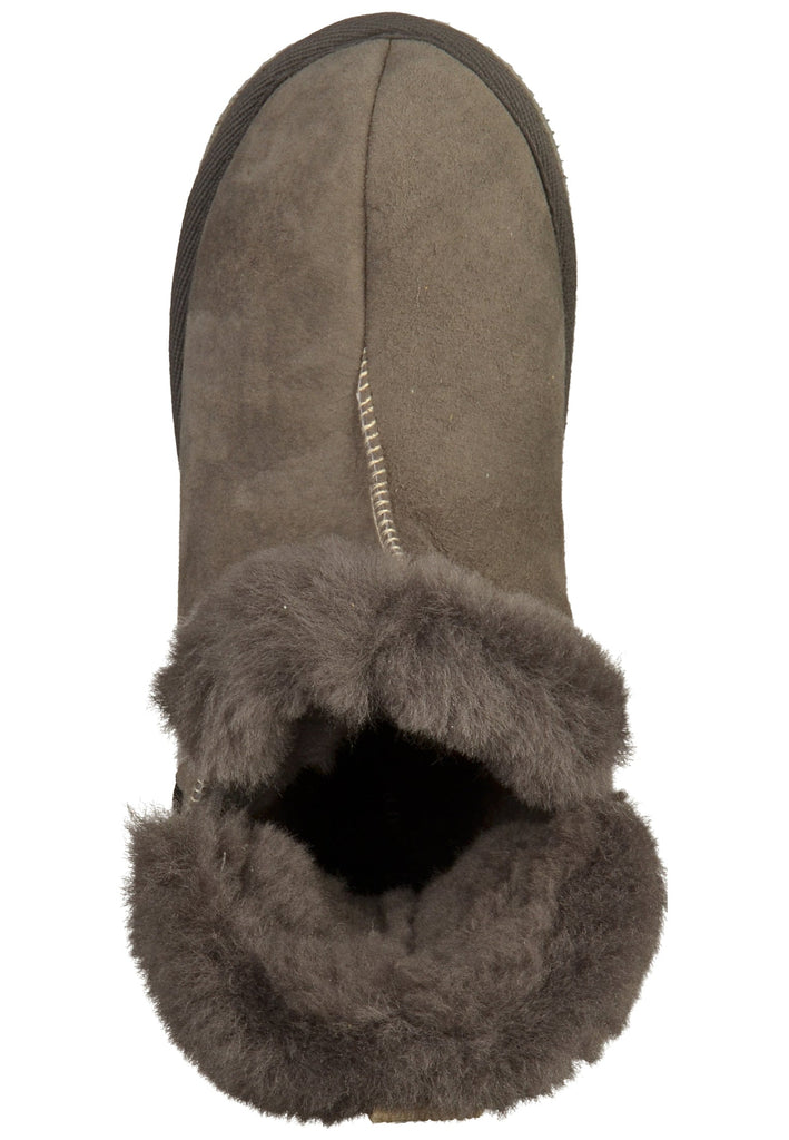 Shepherd Hausschuhe Leder Asphalt Warmfutter