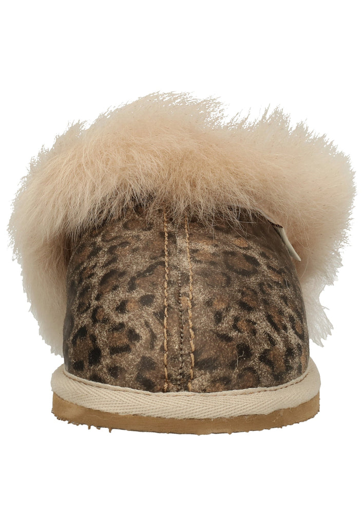 Shepherd Hausschuhe Leder Braun