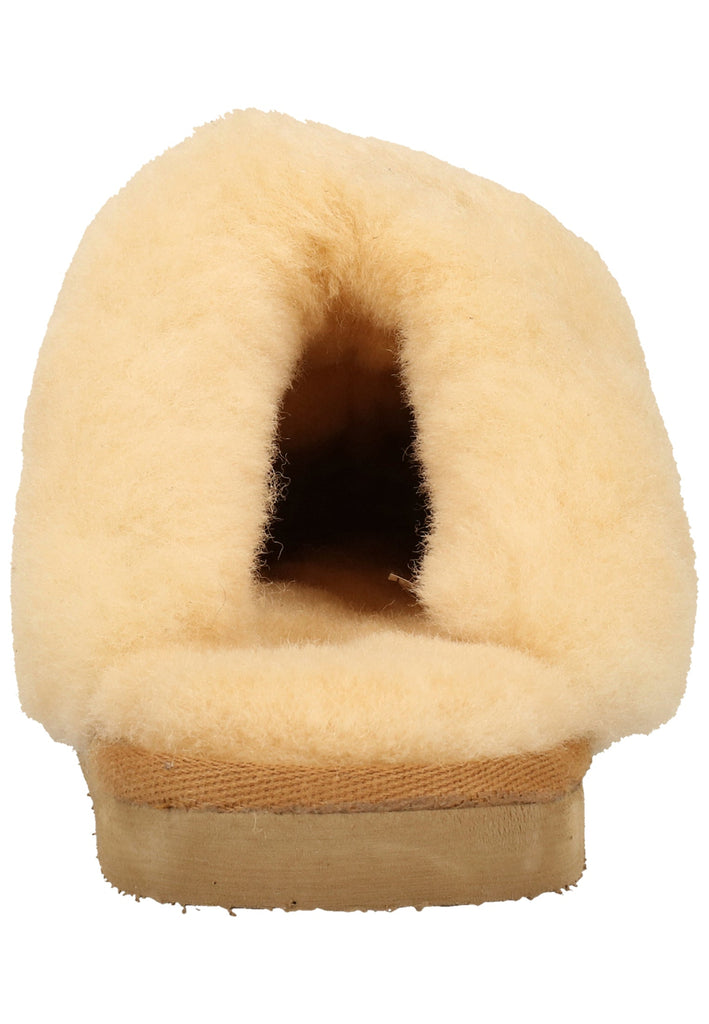 Shepherd Hausschuhe Leder Braun Warmfutter