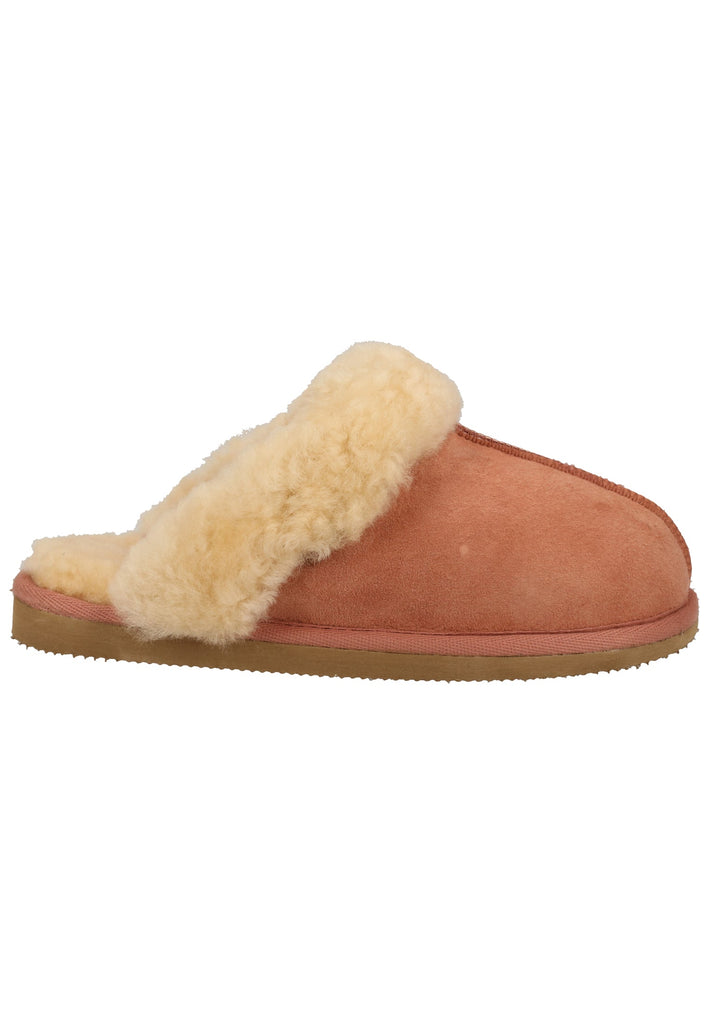 Shepherd Hausschuhe Leder Chestnut Warmfutter