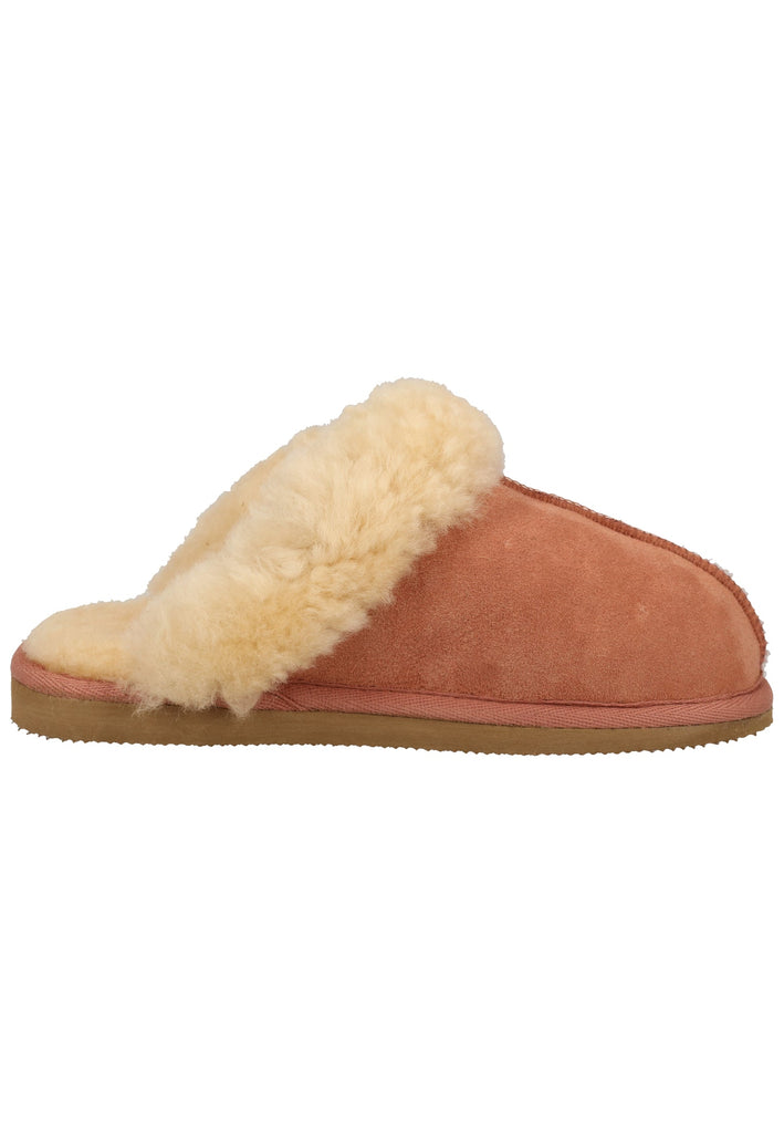 Shepherd Hausschuhe Leder Chestnut Warmfutter