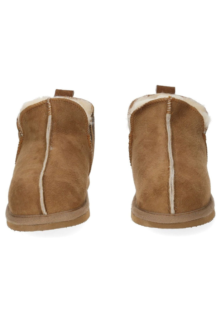 Shepherd Hausschuhe Leder Chestnut Warmfutter