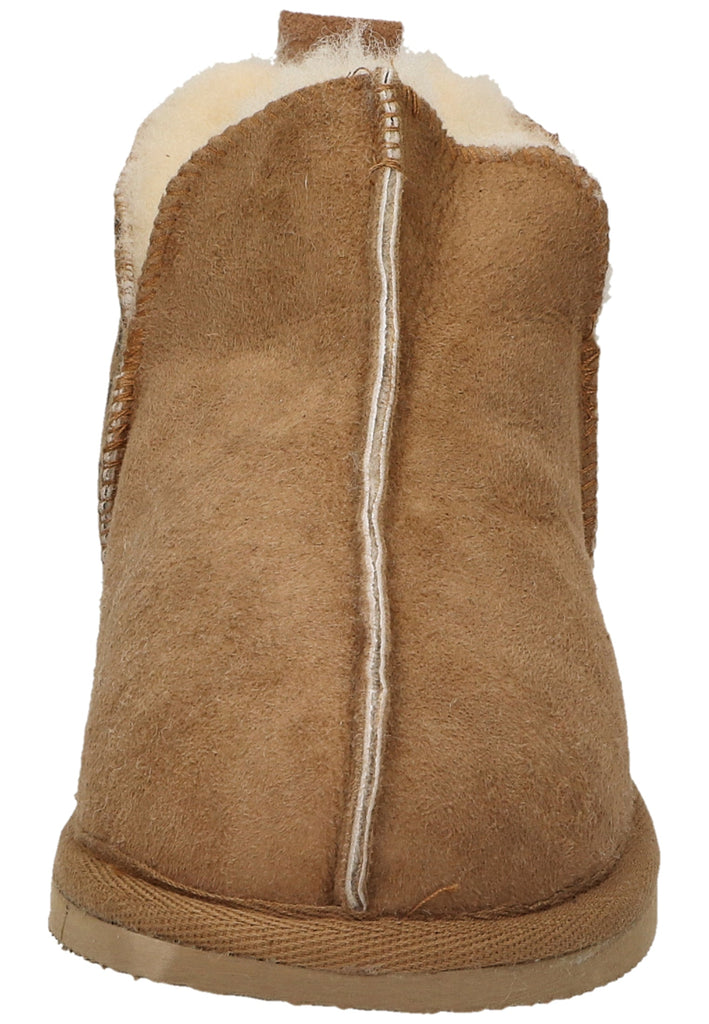 Shepherd Hausschuhe Leder Chestnut Warmfutter