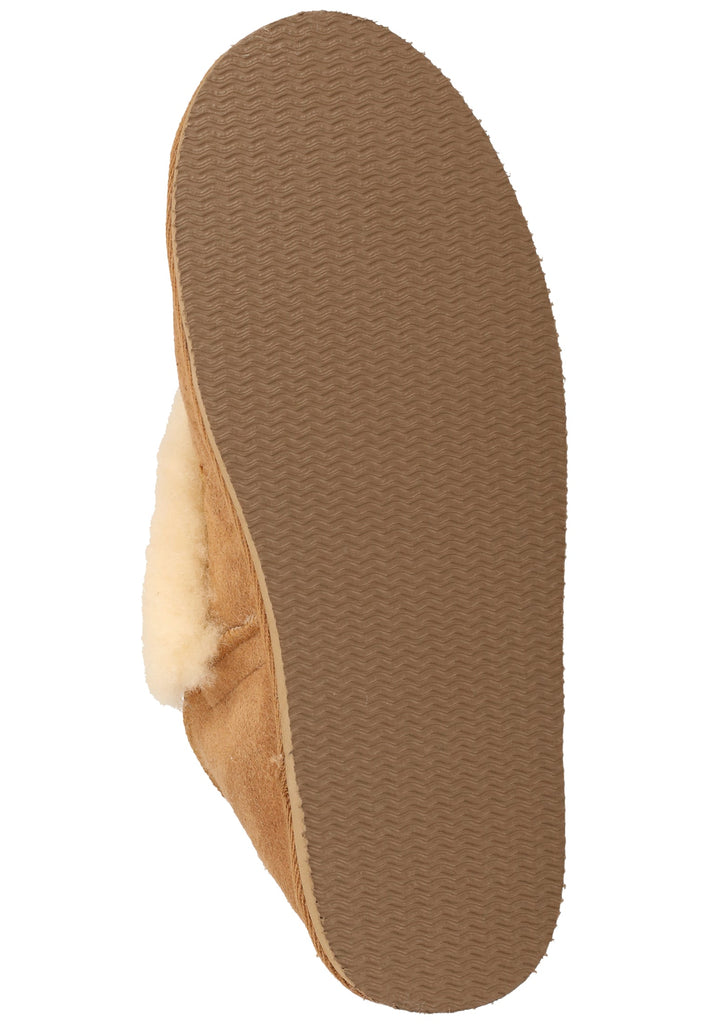 Shepherd Hausschuhe Leder Chestnut Warmfutter