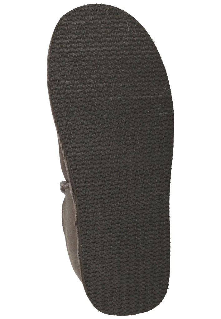 Shepherd Hausschuhe Leder Dunkelgrau