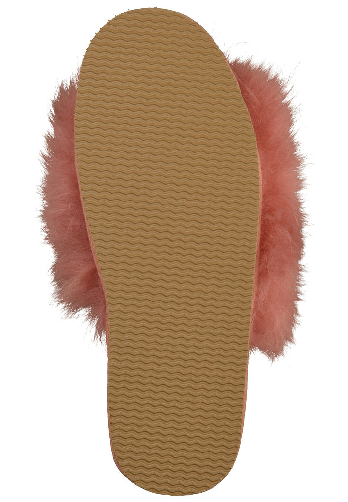 Shepherd Hausschuhe Leder Pink