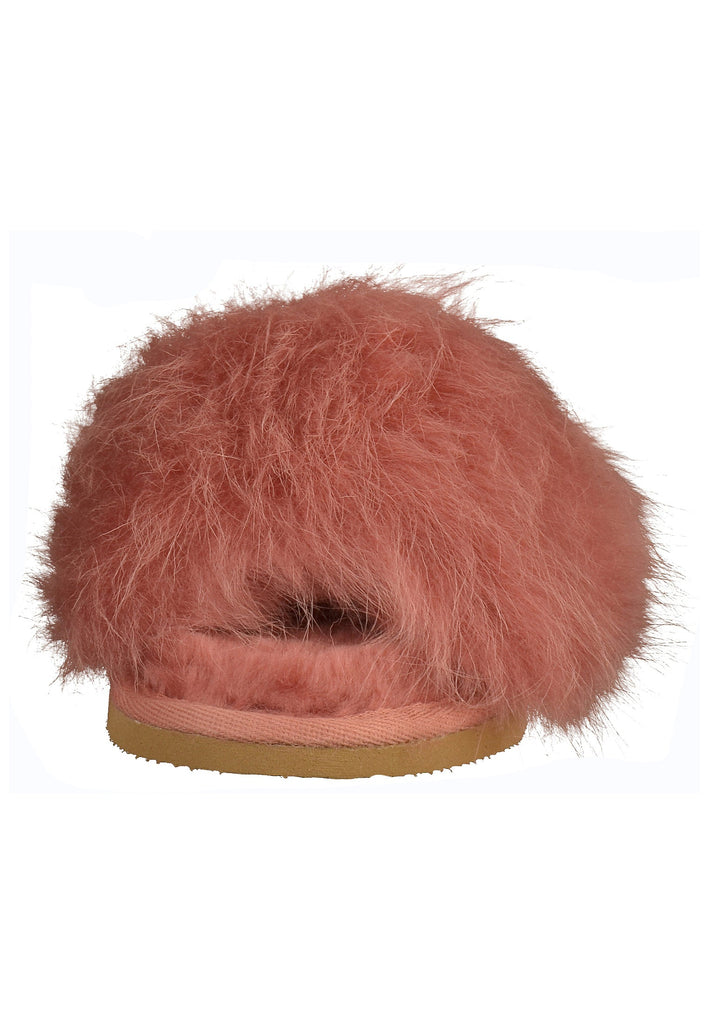 Shepherd Hausschuhe Leder Pink