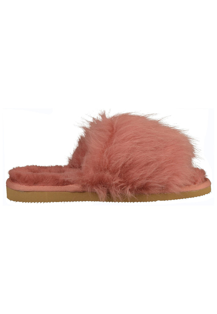 Shepherd Hausschuhe Leder Pink