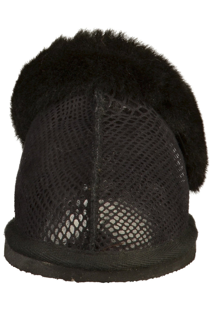 Shepherd Hausschuhe Leder Schwarz