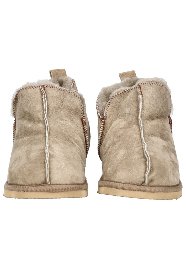 Shepherd Hausschuhe Leder Stone
